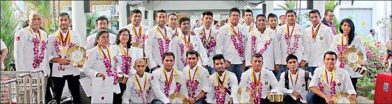Sri Lanka wins 56 medals at IKA Culinary Olympics in Stuttgart Germany